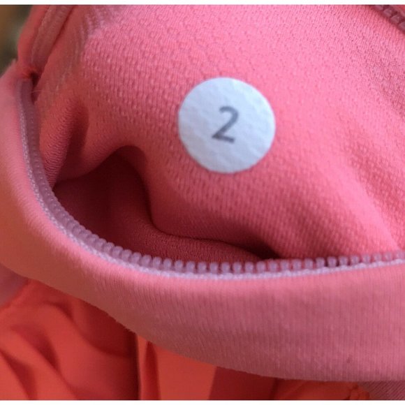 LULULEMON PLEAT TO STREET SKIRT SKORT GRAPEFRUIT - Picture 7 of 7